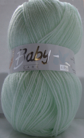 4 Ply Baby Care Yarn - Mint